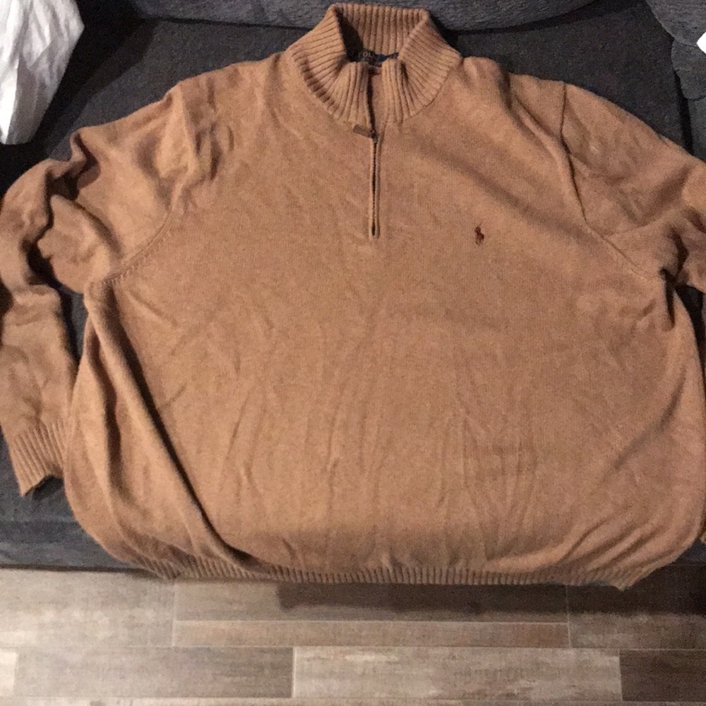 Tan polo sweater - Picture 2 of 2